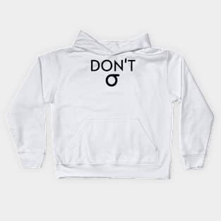 don't stress Kids Hoodie